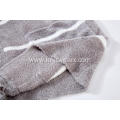 Men's Knitted Feather Yarn Pajamas Loungewear Cardigan